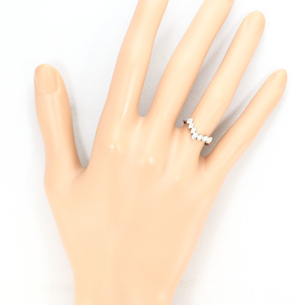 VINTAGE Silver Diamond Ring - Picture 6 of 7